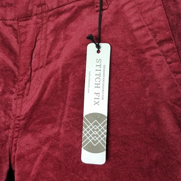 Stitch Fix Kut From The Kloth Red Velvet Pants 2 - Picture 7 of 8